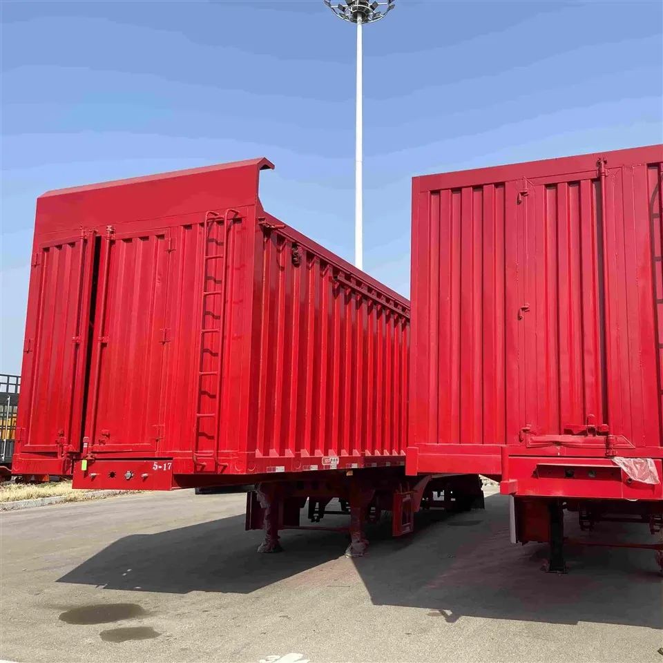 Haagisõiduk 40 jalga 53 jalga suletud kasti kaubik poolhaagis